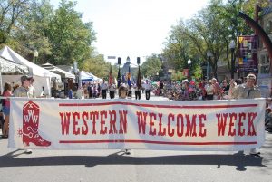 Western Welcome Week Parade Banner